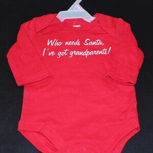.Christmas Onsie (0-3 mths/NEW)